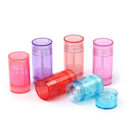 カラー許容15g 30g 50g 75g 100g ASプラスチック スキンケア 空のデオドラントスティックバーム