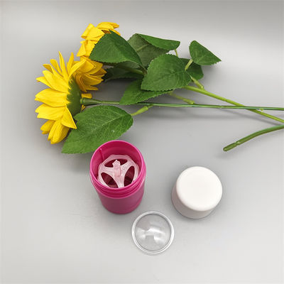 10g 空のチークスティックボトル 練り香水バームスティック トップ回転 化粧品プラスチック包装容器 再利用可能