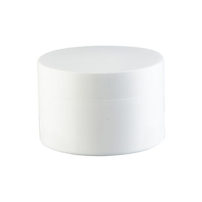 15g 30g 50g Luxury White Plastic Cream Jar High Quality Polypropylene Lid Packaging Cosmetic 