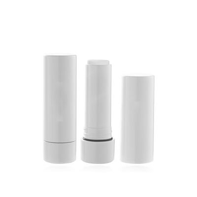 Flat Seal 3.5g Plastic Lip Gloss Tube Support Injection Color, Silk Printing and Hot Stamping Used for Cosmetic Package