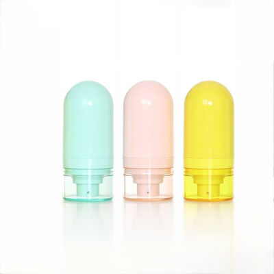 15/30/50ml 逆向き 空気のない真空スプレー/ローション ボトル カスタマイズデザイン 皮膚ケア 化粧品