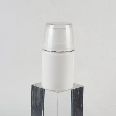 特殊なCRIMPポンプヘッドデザイン PP空気のないディスペンサーボトル 30ml 50ml 75ml 100ml 150ml 多容量オプションとオーバーキャップ カラー シルク印刷とマットスプレー 受け入れます