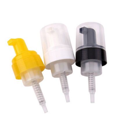 40mm 42mm プラスチックの配送器 石けんスプレー ハンドウォッシュ フルキャップ PP 泡ポンプ