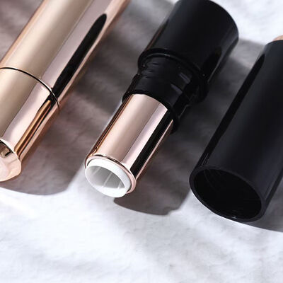 卸売 贅沢 3.5G プラスチック 白黒金 唇膏チューブ シールリング