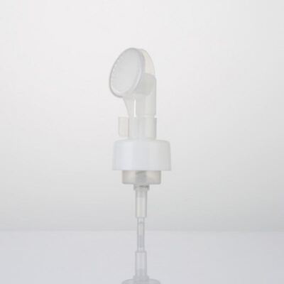 42mm 43mm プラスチックフォームディスペンサーポンプ クリップ付き シリコンブラシ 漏れ防止