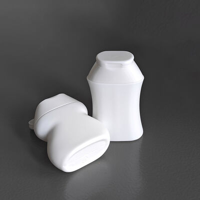 HDPE 40ml 60ml プラスチックのボトル フリップカバー フリップトップキャップ付き食品グレードの絞りボトル