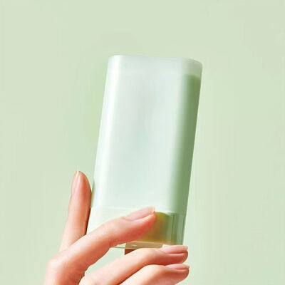 カラーシルクプリント 底の詰め込み 20g デオドラント バームスティック ボトル 化粧品パッケージ