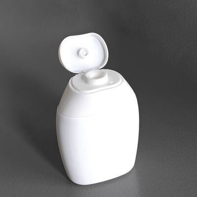 40/60ML Special Shape Stylish Refillable Flip Top Cap HDPE Bottle Conditioner Face Cream Sunscreen Cream