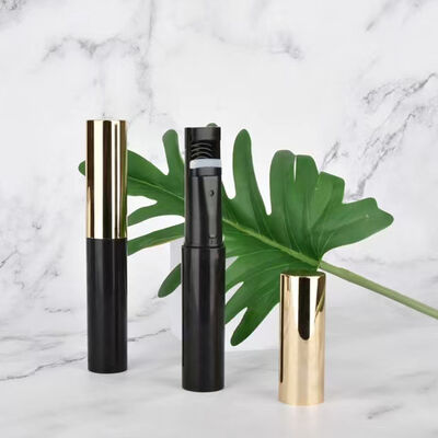 2-in-1 マスカラ＆まつげカーラー 空容器 シリコンブラシヘッド 10ML マスカラクリームチューブ まつげカーラー付き 空のメイクアップツール