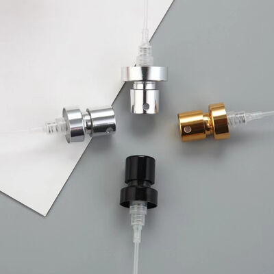 13mm 15mm 18mm 20mm アルミニウム ゴールド シルバー 輝く 巻き状の薄霧スプレーヤー 香水スプレーポンプ
