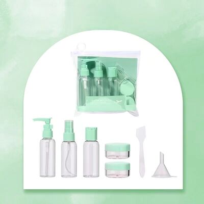 50ml PET Lotion Pump Bottle – Portable Travel Size, Leakproof Skincare Container, Custom Color Available	1