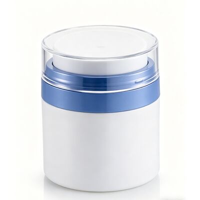 Replaceable Inner Liner Acrylic Airless Jar 50g – Vacuum Dispensing for Skincare