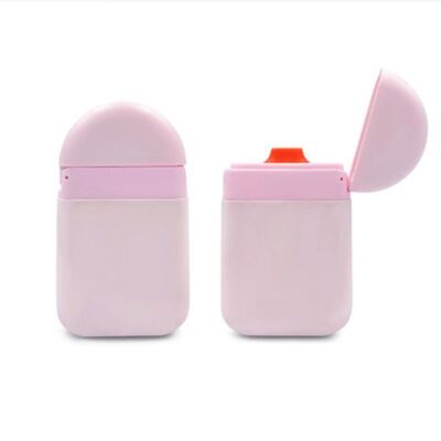 50ml PE シルクスクリーン プリント 日焼け止め コスメティック ボトル 日焼け止め用のスクリューキャップ