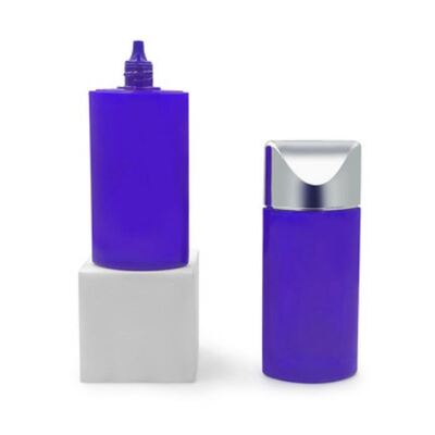 50ml 日焼け止めローション ボトル シルバーキャップ オーバル プラスチック化粧品 コンテナ 基礎 BBクリーム スキンケア