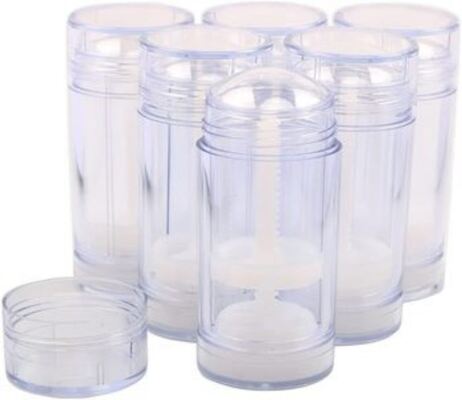 カスタムカラーツイストアップ PP プラスチック消臭容器 OEM/ODM プライベートラベル 15 グラム 30 グラム 50 グラム 75 グラムボディケア用ロールオン香水ボトル