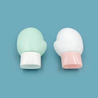 可愛いピンク卵状のPETボトル 50ml 日焼け止め セラム 旅行用サイズパッケージ
