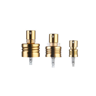 15mm クリップオン アルミ Fine Mist Sprayer パンプ 0.15cc アウトプット 香水スプレー ノズル 化粧品ボトル