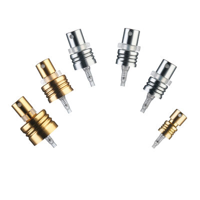15mm クリップオン アルミ Fine Mist Sprayer パンプ 0.15cc アウトプット 香水スプレー ノズル 化粧品ボトル