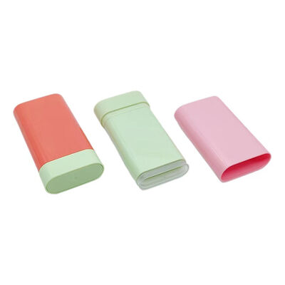 20g Refillable Empty Plastic Deodorant Stick Container 20ml Pull Ring Sealing Silk Screen Printing Flat