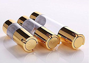15ml 30ml 50ml プラスチックエアレスポンプ 真空化粧品ボトル 漏れ防止 制御されたディスペンシング クリーム ローション パッケージング