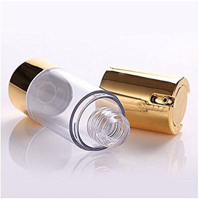 15ml 30ml 50ml プラスチックエアレスポンプ 真空化粧品ボトル 漏れ防止 制御されたディスペンシング クリーム ローション パッケージング