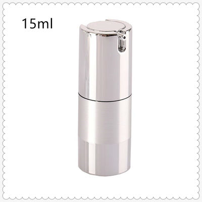 カスタム15ml 30ml 50ml プラスチックエアレスポンプ 真空化粧品ボトル 漏れ防止 制御されたディスペンシング クリーム ローション パッケージング