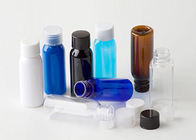 物質的なプラスチック化粧品のびん、50ml小さいプラスチックびんの容器をかわいがって下さい