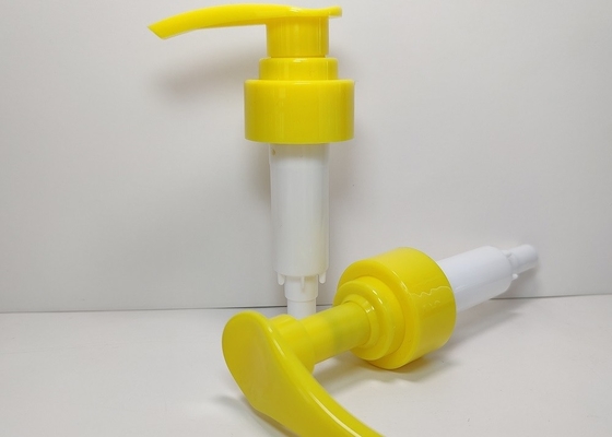 カスタマイズされた様々な色 24/28MM 耐久性プラスチックローションポンプ ローション用化粧品用のスローロック付き