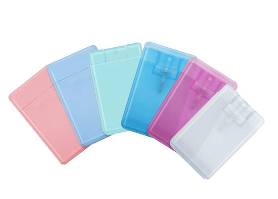 15ml 20ml ポータブル 薄型 クレジットカード スプレー 香水 ボトル 漏れ防止 薄霧アトマイザー 旅行に便利 日常使用