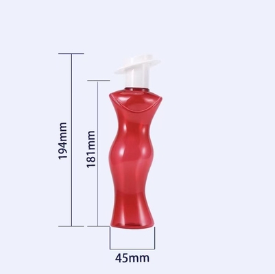 ねじ帽子の女性の化粧品の包装のためのプラスチック シャンプーのびん