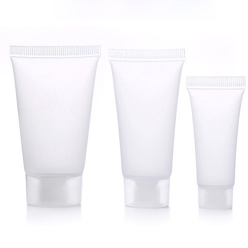 50ml 空のプラスチックPEクリームチューブ 手クリームボディローション 柔らかい化粧品パッケージ スクリーンチューブ
