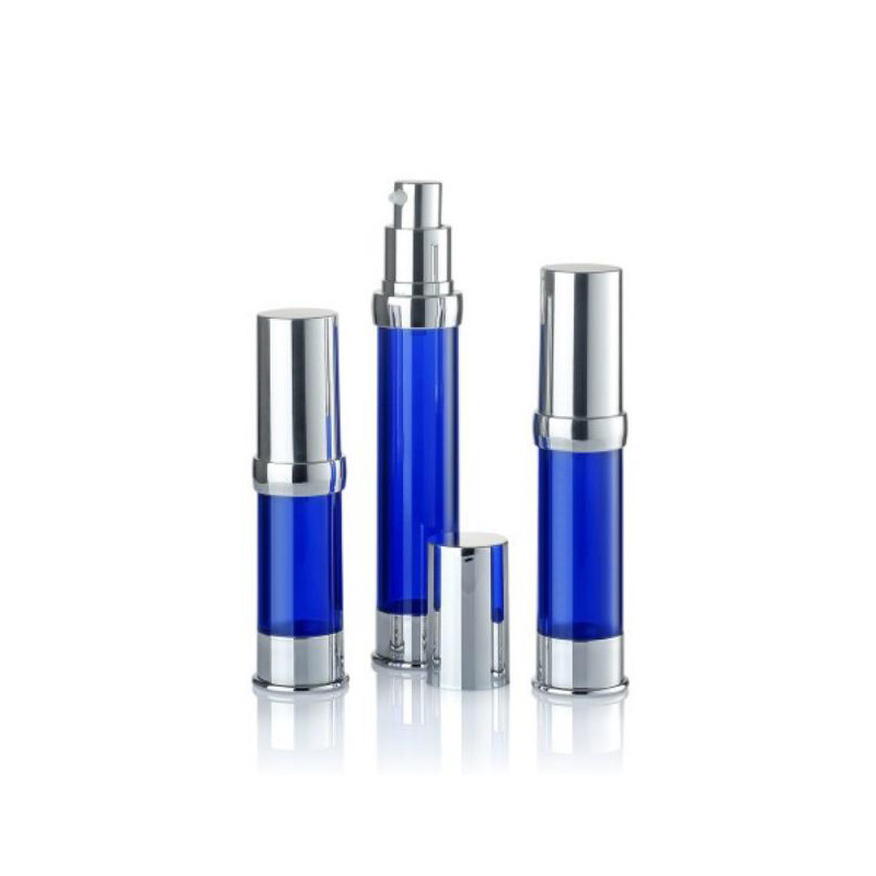 50ml 120ml直角トナーボトル 空気のないローション容器 双壁