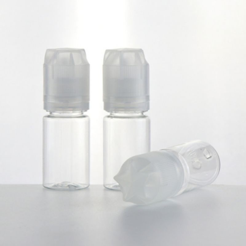 便利な 30ml プラスチック製の煙油ドロッパー ボトル 細長い先端と子供防止キャップ
