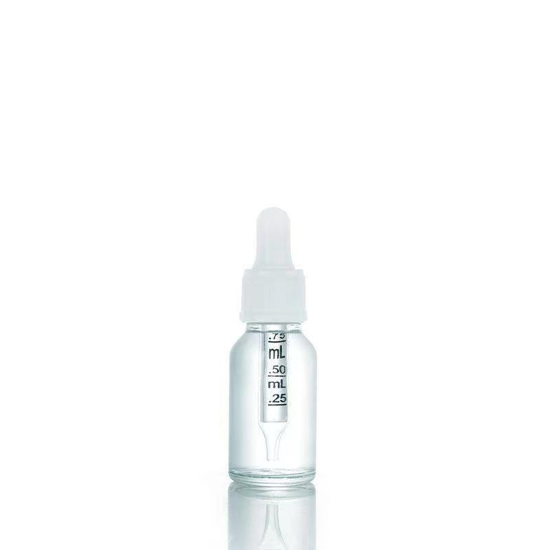 18mm プラスチックボトルドロッパーと10ml アンバーオイル ガラス エッセンシャルオイルボトル 旅行や家庭用