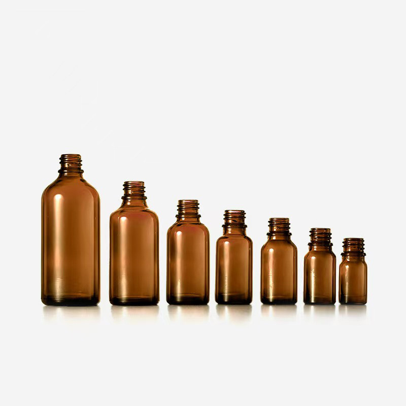 透明茶色のエッセンシャルオイルボトル 5ml 10ml 15ml 20ml 30ml 50ml 100ml アロマテラピー用