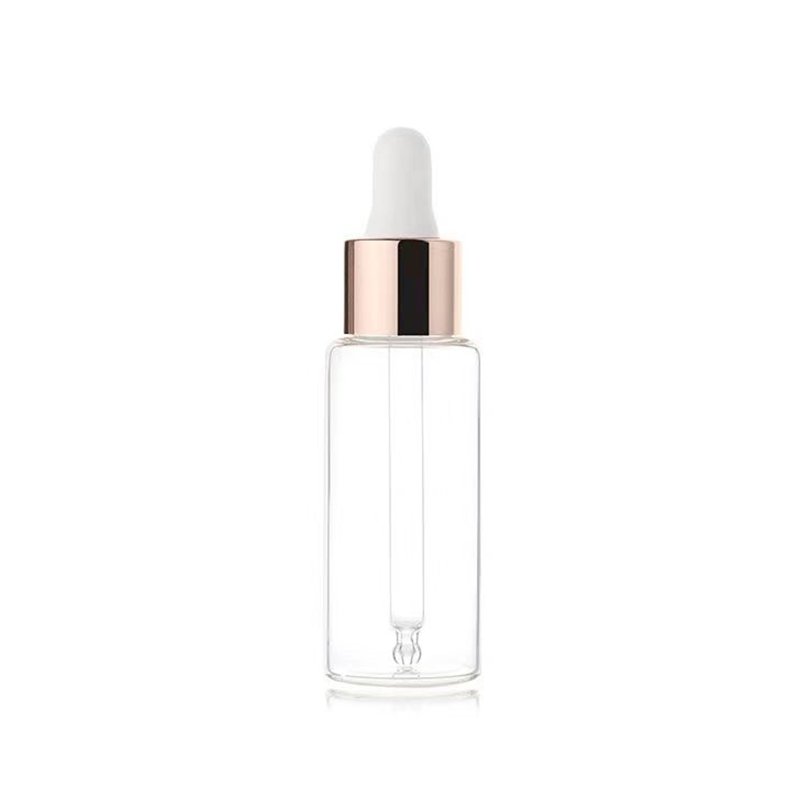 空の 5ml 10ml 15ml 20ml 30ml 50ml 100ml 透明ガラスエッセンシャルオイルボトル