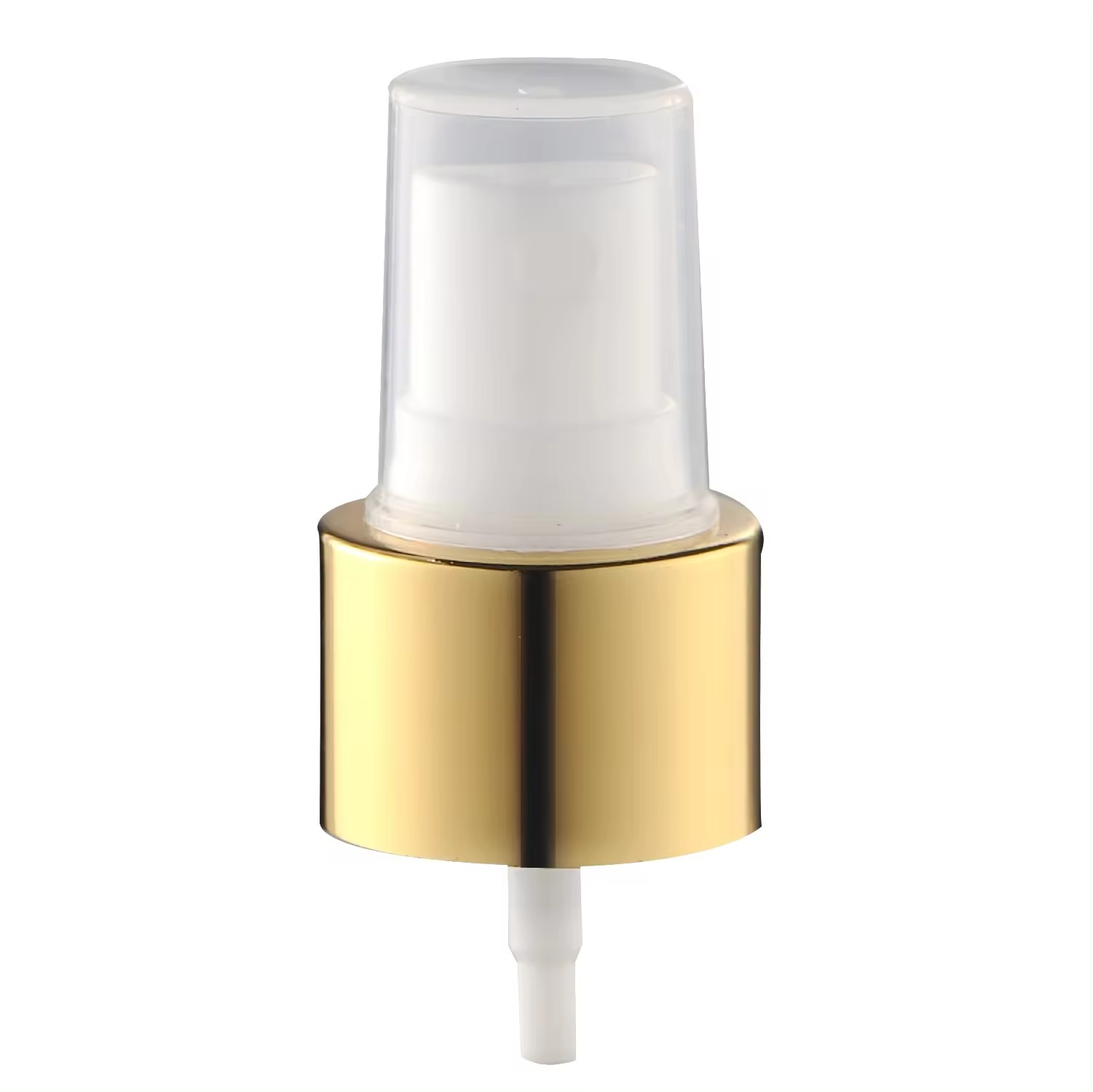 18mm 20mm 高級 金 金属 アルミニウム アノジス 半またはフルキャップの精密霧スプレーポンプスプレーヤー