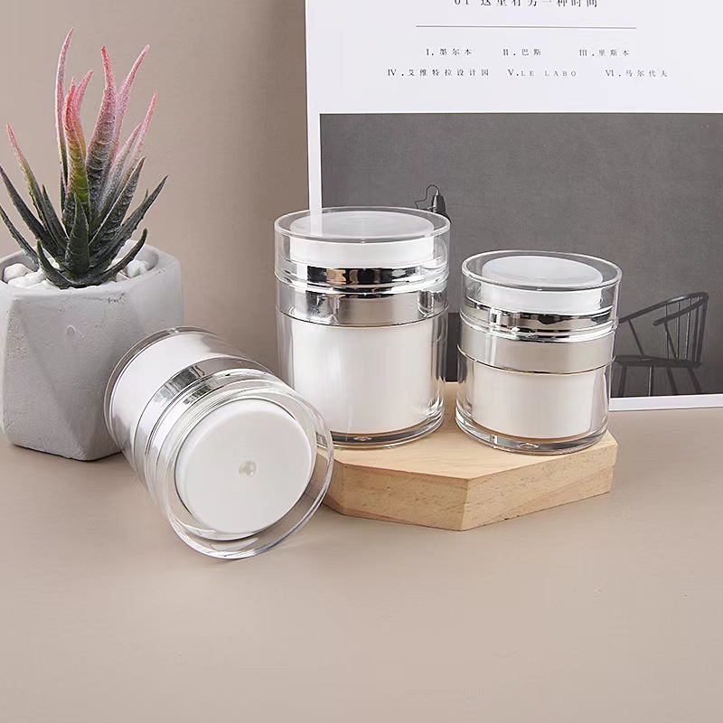一般的に使用される空気のないボトル 各容量 30ml 50ml 80ml 100ml カスタマイズ受付