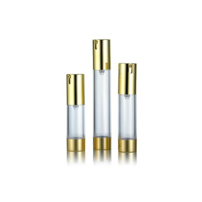 15ml 30ml 50ml コスメティック用のプラスチック式空気のないポンプボトル オーダーメイドロゴ受付