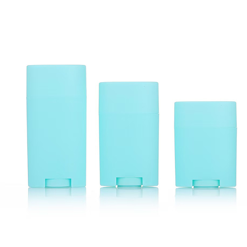 様々な色の丸い形 35g 50g 75g PPプラスチックボディ 香りのデオドラントバームスティック