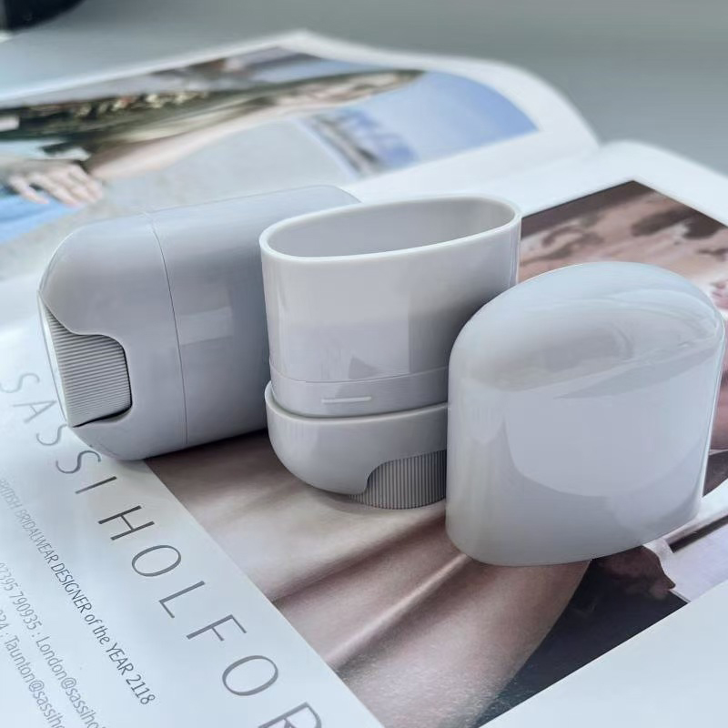 再利用可能な回転化粧品プラスチック包装容器