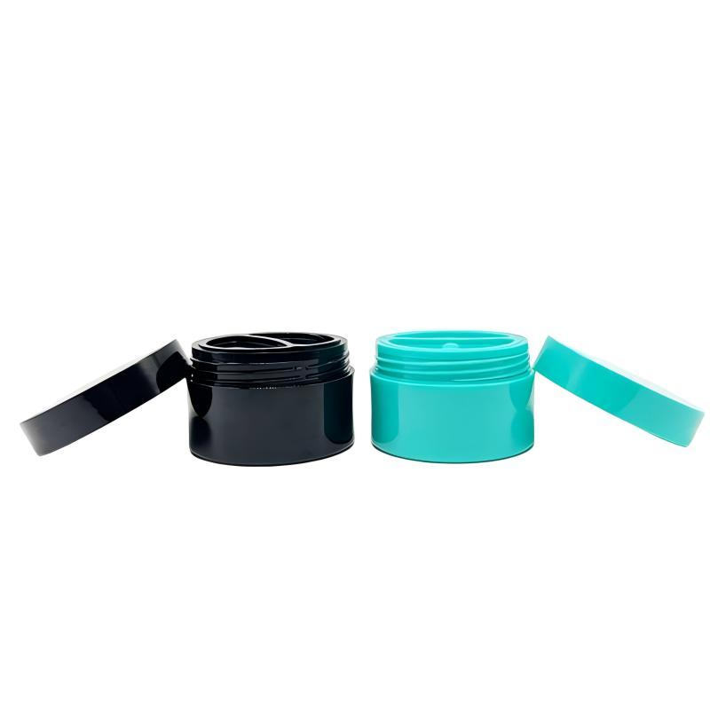 50g+50g Customized Color Double Layer Cream Jar For Skin Care