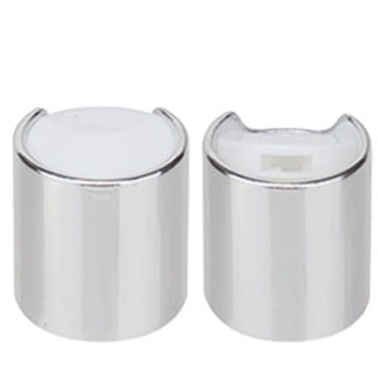 24/410 PP 丸型プレス メタルキャップ ゴールド/シルバー プラスチックディスク 上蓋 UV プリント 24mm スクリップキャップ