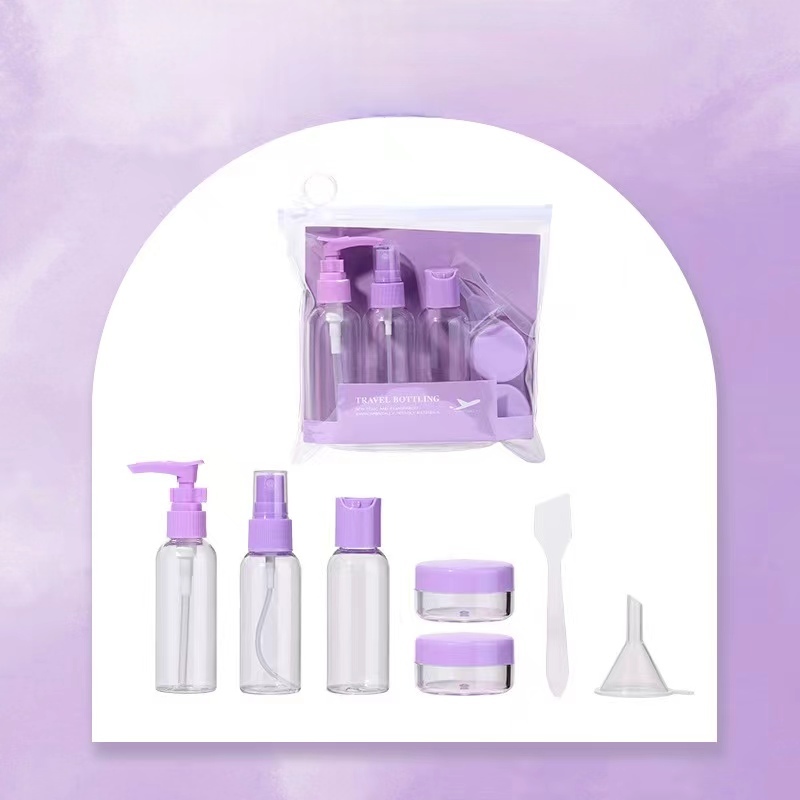 50ml PET Lotion Pump Bottle – Portable Travel Size, Leakproof Skincare Container, Custom Color Available	1