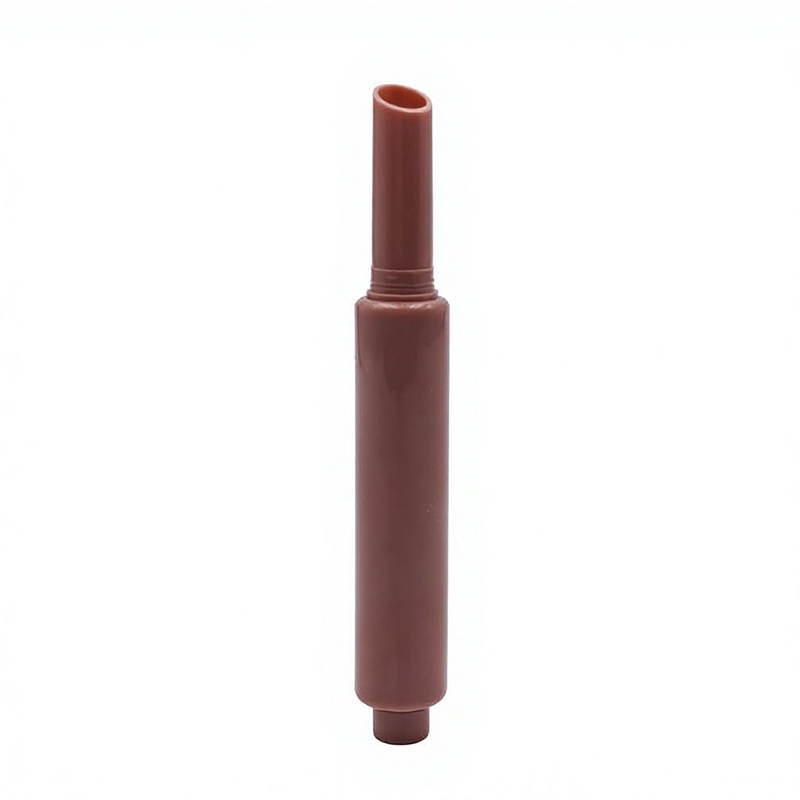 1.8g Slim Heart Shape Tip Lipstick Pencil Tube Empty Plastic Lipstick Case Custom Pantone Color